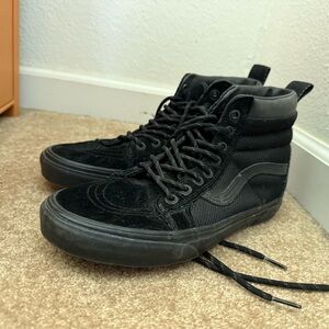 Vans Black High-Top Sneakers